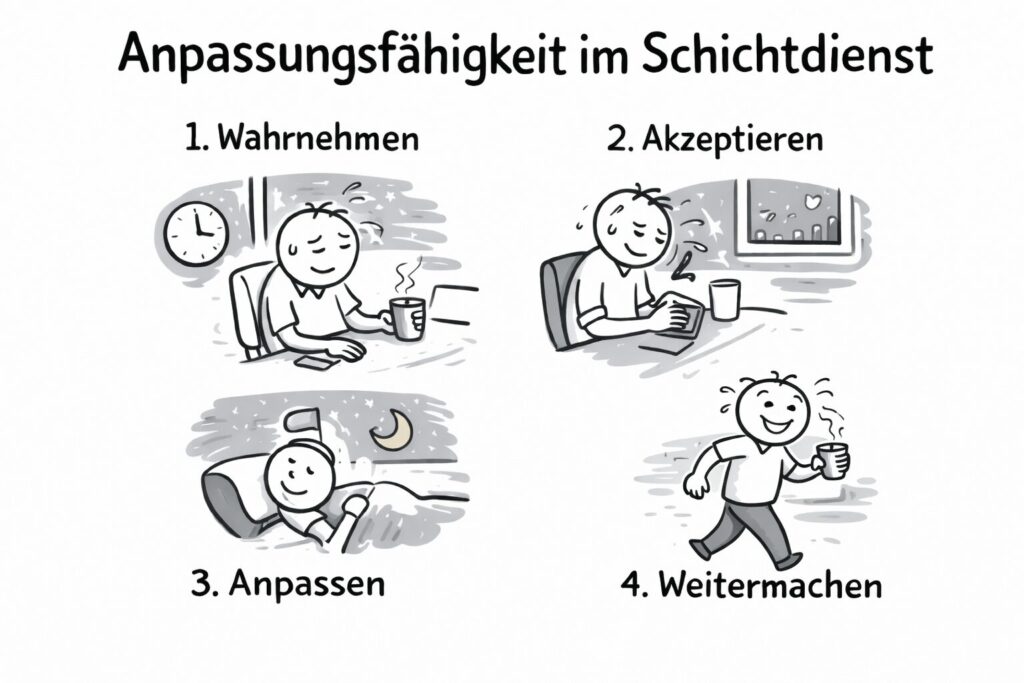 Anpassungsfähigkeit im Schichtdienst verständlich erklärt
